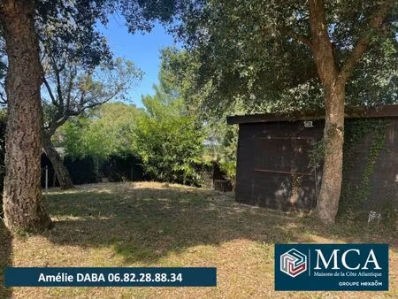 vente terrain 500 m² capbreton (40130)