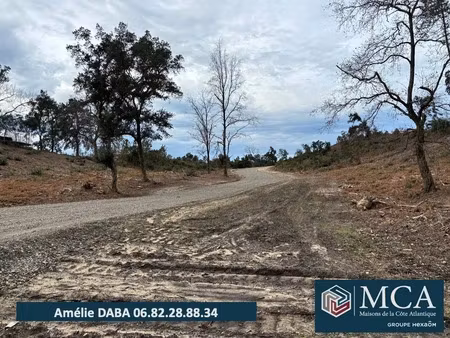 vente terrain 600 m² labenne (40530)