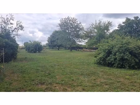 vente terrain 1166 m² saint-vallier (71230)