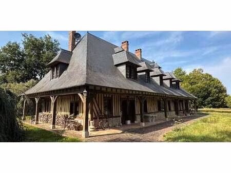maison avec piscine et terrasse saint-georges-du-vièvre (27)