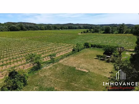 vente terrain à batir 1222 m² à saint-clément-de-rivière (34980)  240 000 €