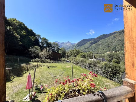 maison familiale avec vue et jardin dans le louron