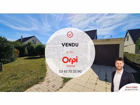 vente maison 5 pièces 95 m² à guénange (57310)  247 000 €