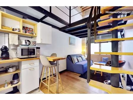 location meublée loft 2 pièces 34 m² à lyon 1er (69001)  1 100 €