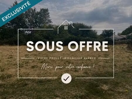 terrain constructible à vendre