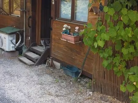 tres rare mobil home chalet viager/nue propriete