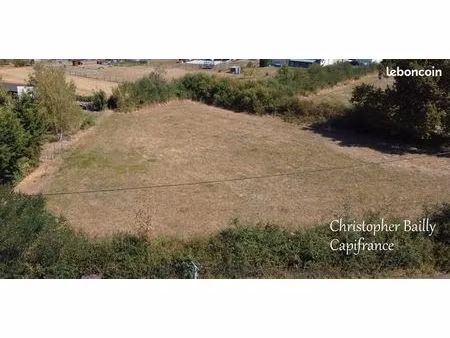 terrain 2 516 m² garnat sur engievre