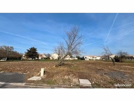 terrain 500 m² la lande de fronsac