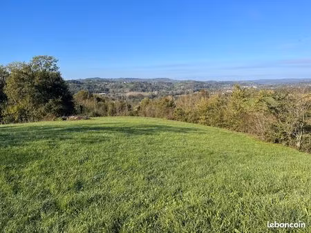 terrain constructible - vue exceptionnelle - 2600 m2