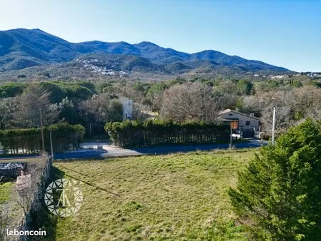 terrain 750 m² laroque-des-albères