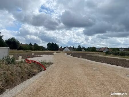 terrain 509 m² cercottes