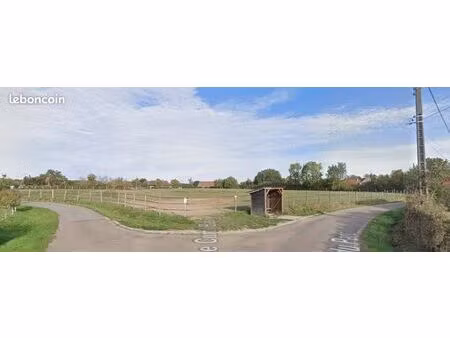 terrain plat 9897 m2 constructible au 3/4 environ