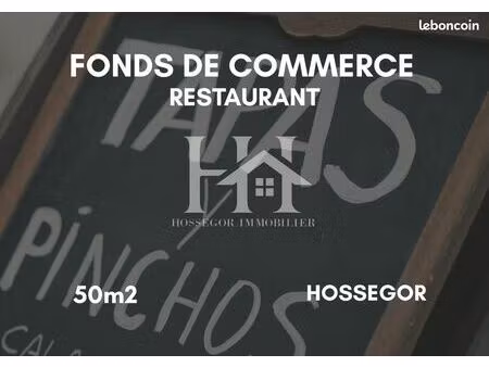 fonds de commerce 50 m² soorts-hossegor
