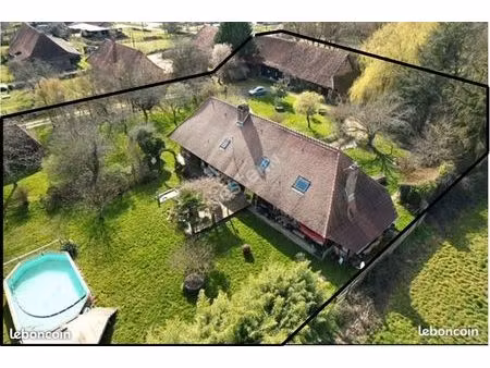 belle propriété bressane sur 4840m² de parc arboré avec piscine