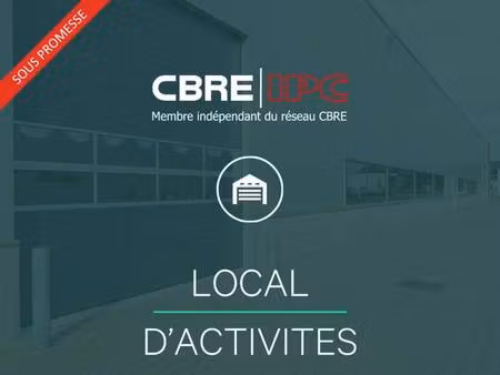 local d'activités à vendre