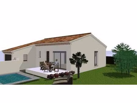 terrain avec maison neuve à vendre