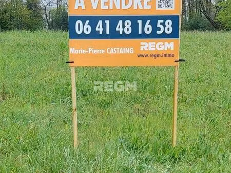 terrain constructible à vendre
