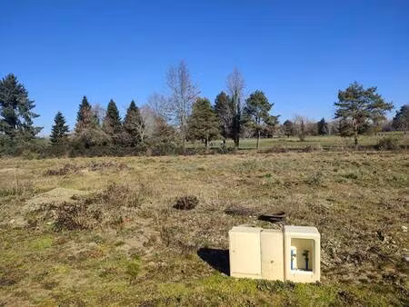 terrain constructible viabilisé à vendre