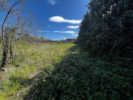 terrain constructible à vendre