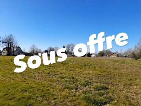 terrain constructible à vendre