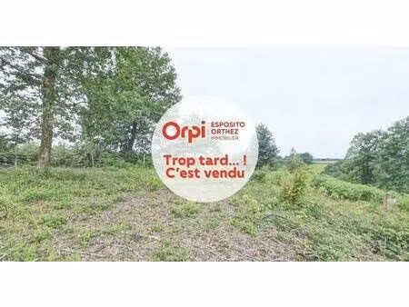terrain constructible à vendre
