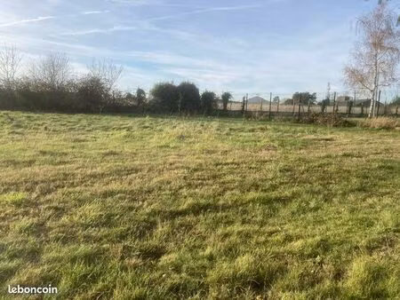 vente terrain activité et habitation 3000m2 aunea centre-ville