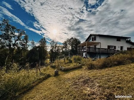 maison contemporaine t5 avec studio indépendant – 124 m² + 38 m² terrain 2400 m²