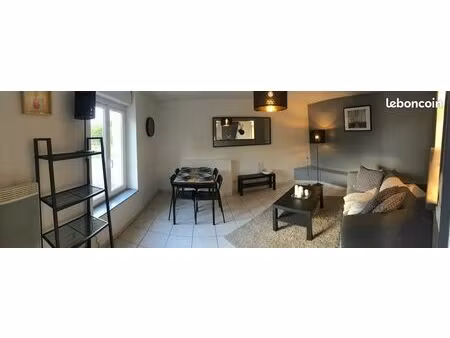 bel appartement t3 en duplex avec jardin  au calme de caligny. idéal jeune couple avec ou 