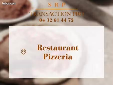 fonds de commerce restaurant 200 m²