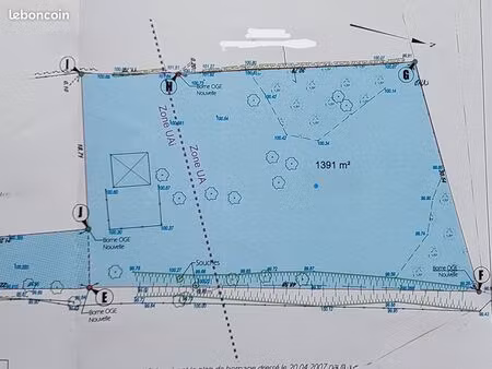 terrain 1200 m² auchy les orchies