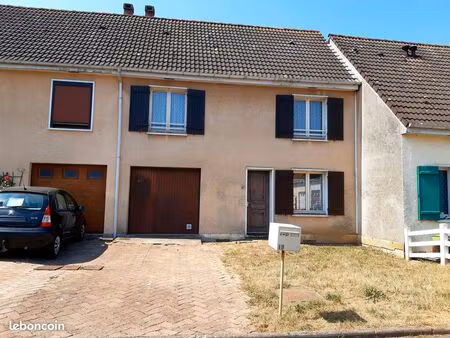 maison de lotissement 92m² 3chs  jardin  garage sous sol complet
