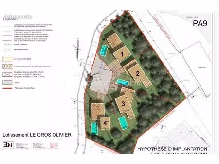 terrain 1 137 m² montpellier