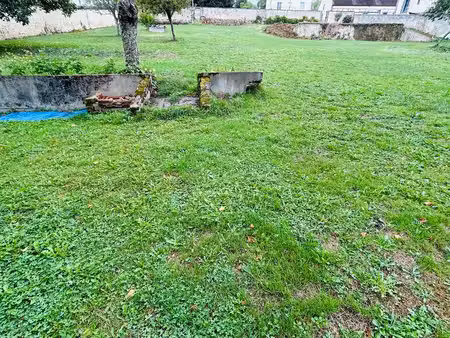 rare à bléneau (89220) : magnifique terrain à bâtir de 2400 m² avec dépendance de charme