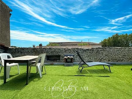 en exclusivite - maison r+1 - 3 chambres - terrasse tropezienne