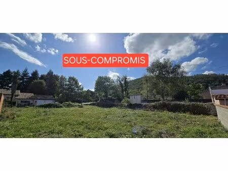 en exclusivité! terrain à bâtir 543 m² – varilhes (09120)