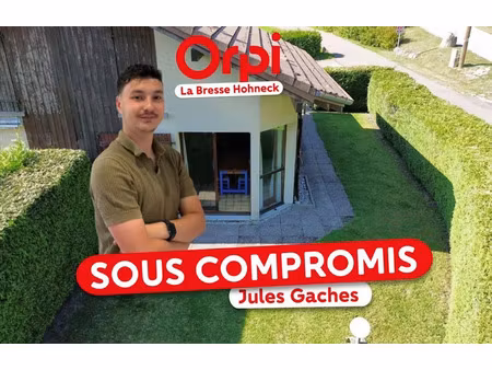 vente maison 3 pièces 38 m² à la bresse (88250)  155 000 €