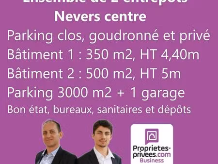 secteur nevers - 2 entrepots