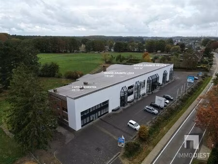 handelspandvan 1633 m2 met ruime parking langs verbindingsweg