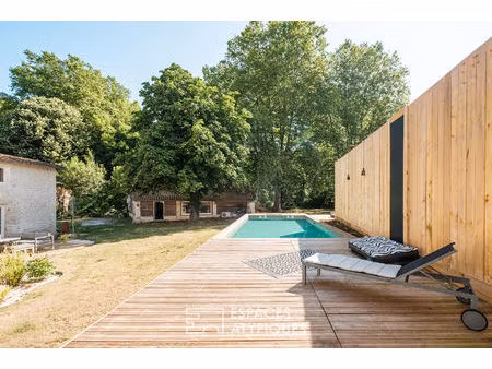 maison de caractère entre nature et créativité