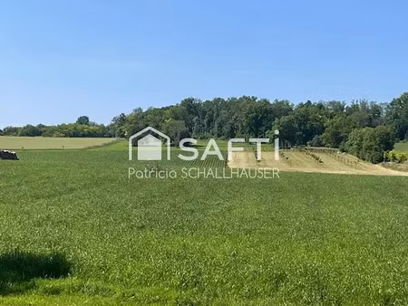 vente terrain 1057 m² à rantzwiller (68510)  245 000 €