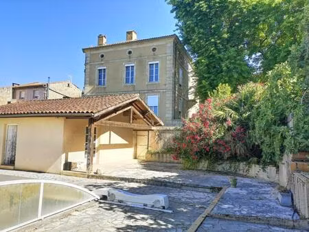 a vendre jegun  gers ! superbe et rare maison d'époque à moderniser au cœur d'un très beau