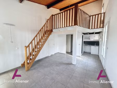 charmant duplex avec jardin – investissement idéal à hostens