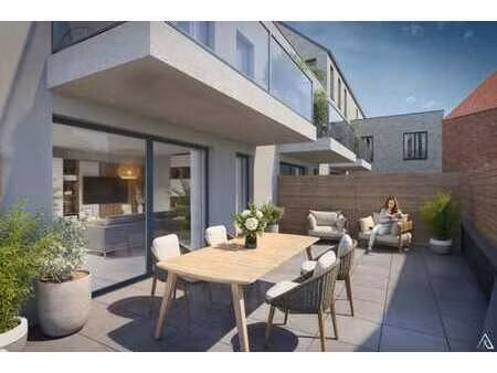 appartement neuf de deux chambres avec terrasse