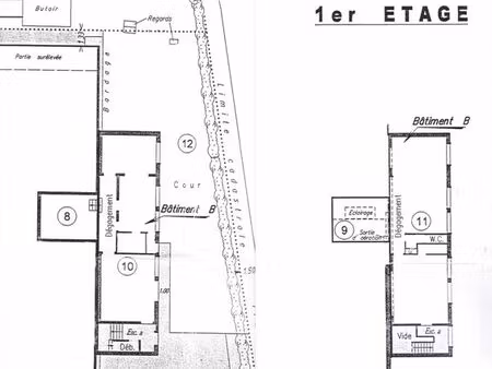 immeuble commercial d'angle r+1 à louer en bloc  aux normes  très bon état 