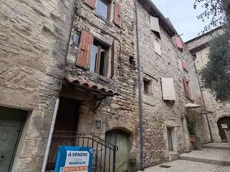 vente maison 4 pièces 55 m² à barjac (30430)  52 000 €