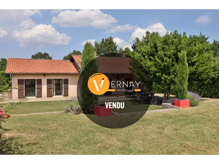 maison 5 pièces - 108 m2 habitables - terrain 2266 m2 - sain