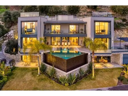 eze - villa contemporaine d'exception - vue mer panoramique