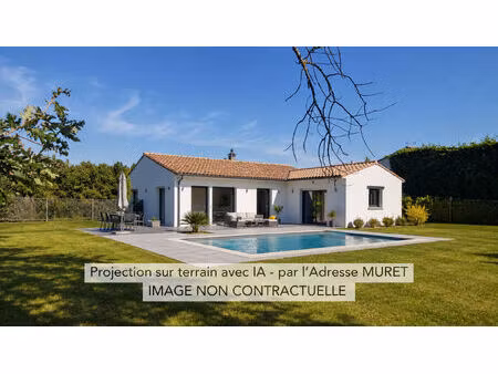 vente terrain  977.00m²  labarthe