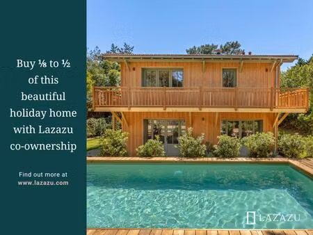 elégante villa au cap ferret avec piscine à proximité du village et de la plage