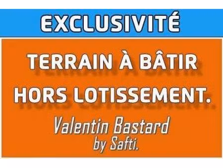 terrain constructible viabilisé à vendre
